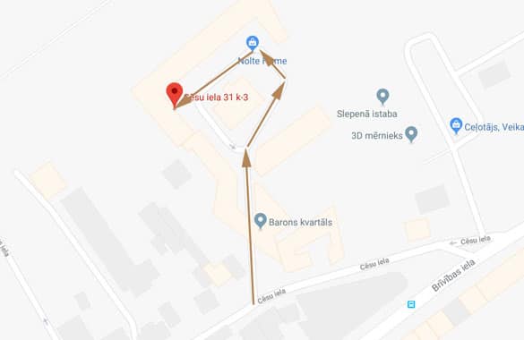 Grīdu maģija atrašanās vieta
